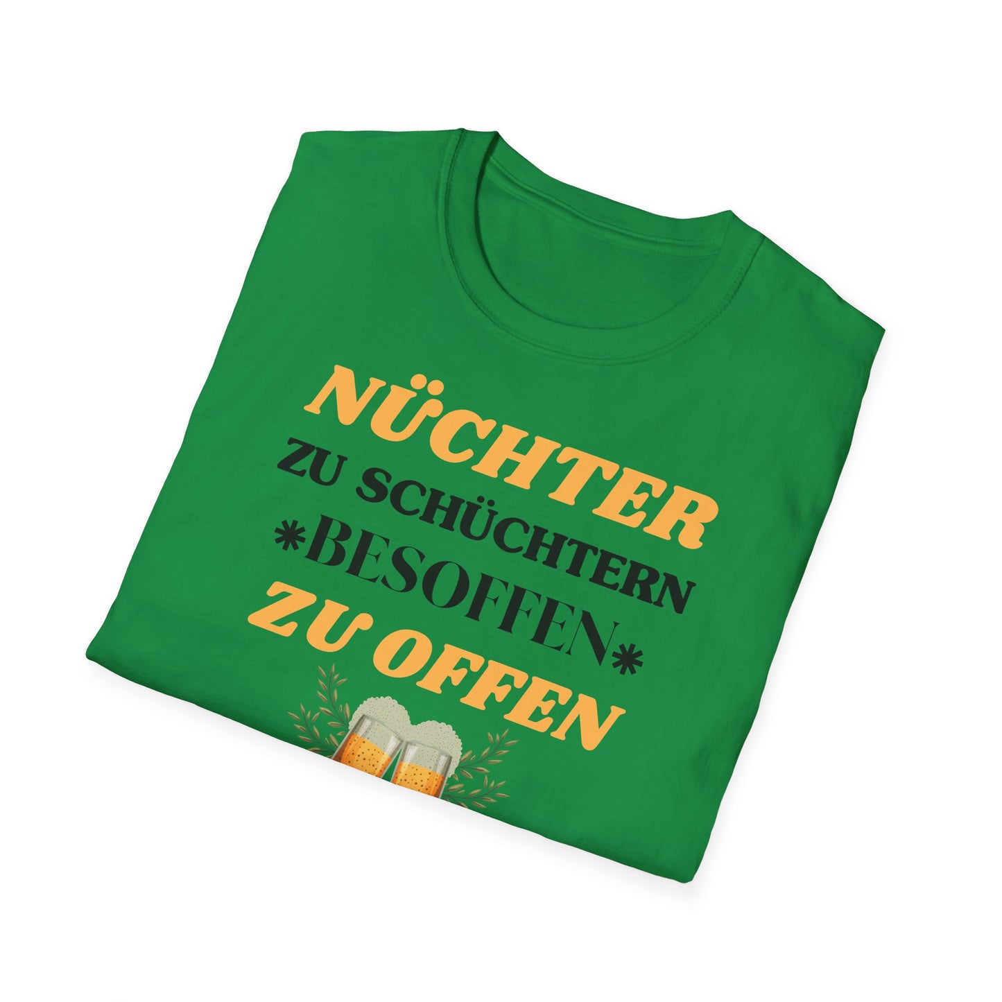 Nüchtern zu schüchtern // Basic Shirt